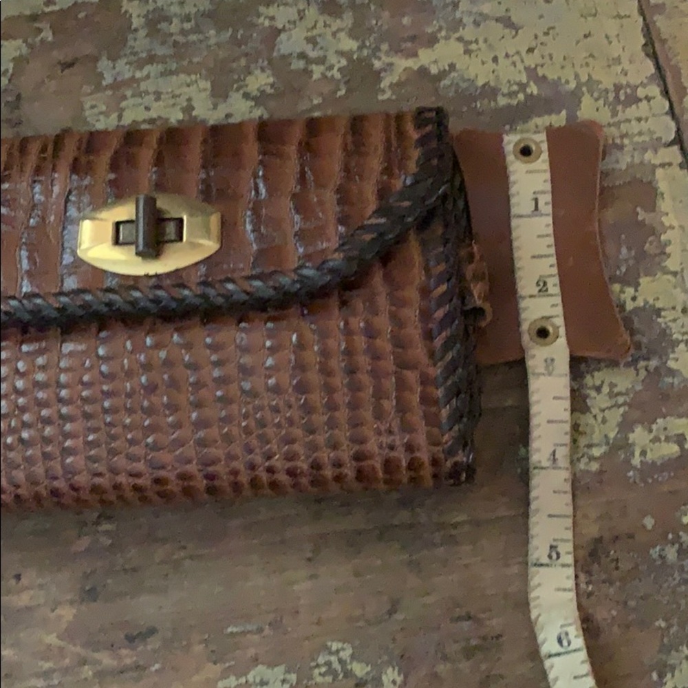 Vintage leather clutch - Picture 7 of 7